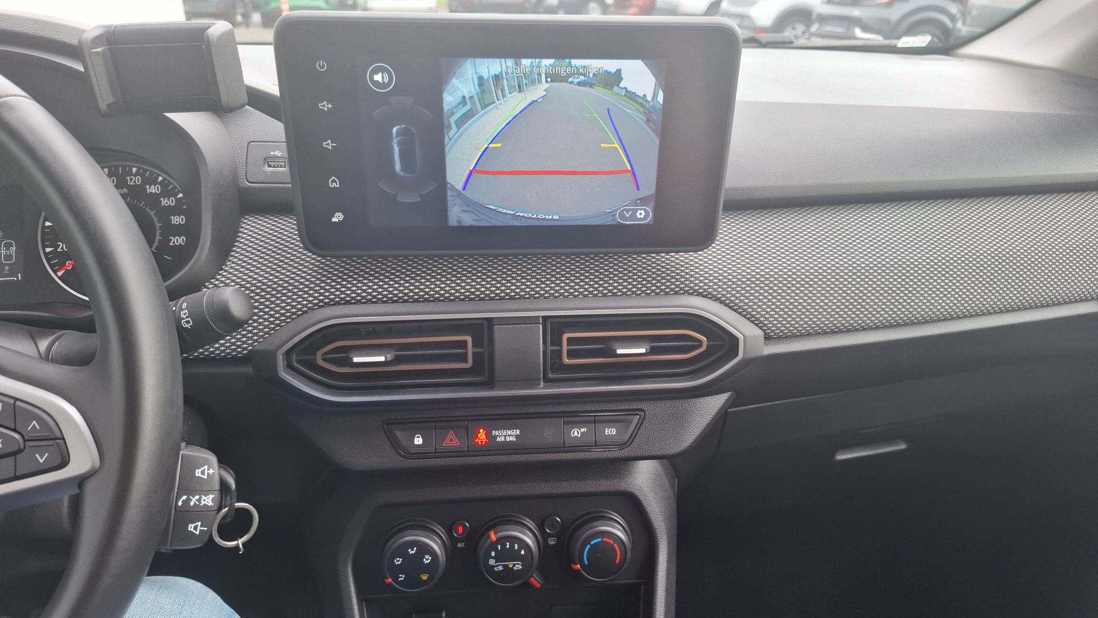Dacia Stepway TCe 91 Pk, airco, camera, sensor V+A, dodehoekwaarschuwing