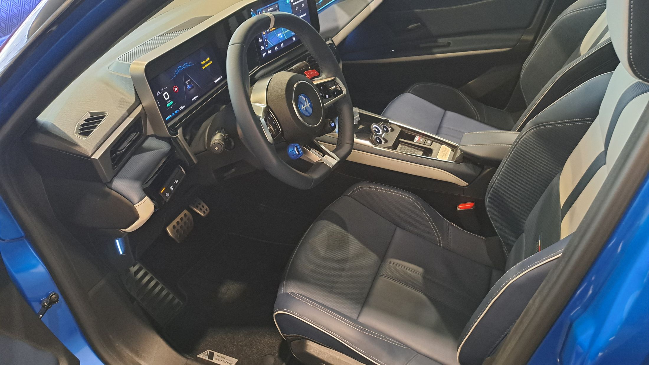 Alpine A290 Premiere Edition, leder, GPS, camera, zetelverwarming.