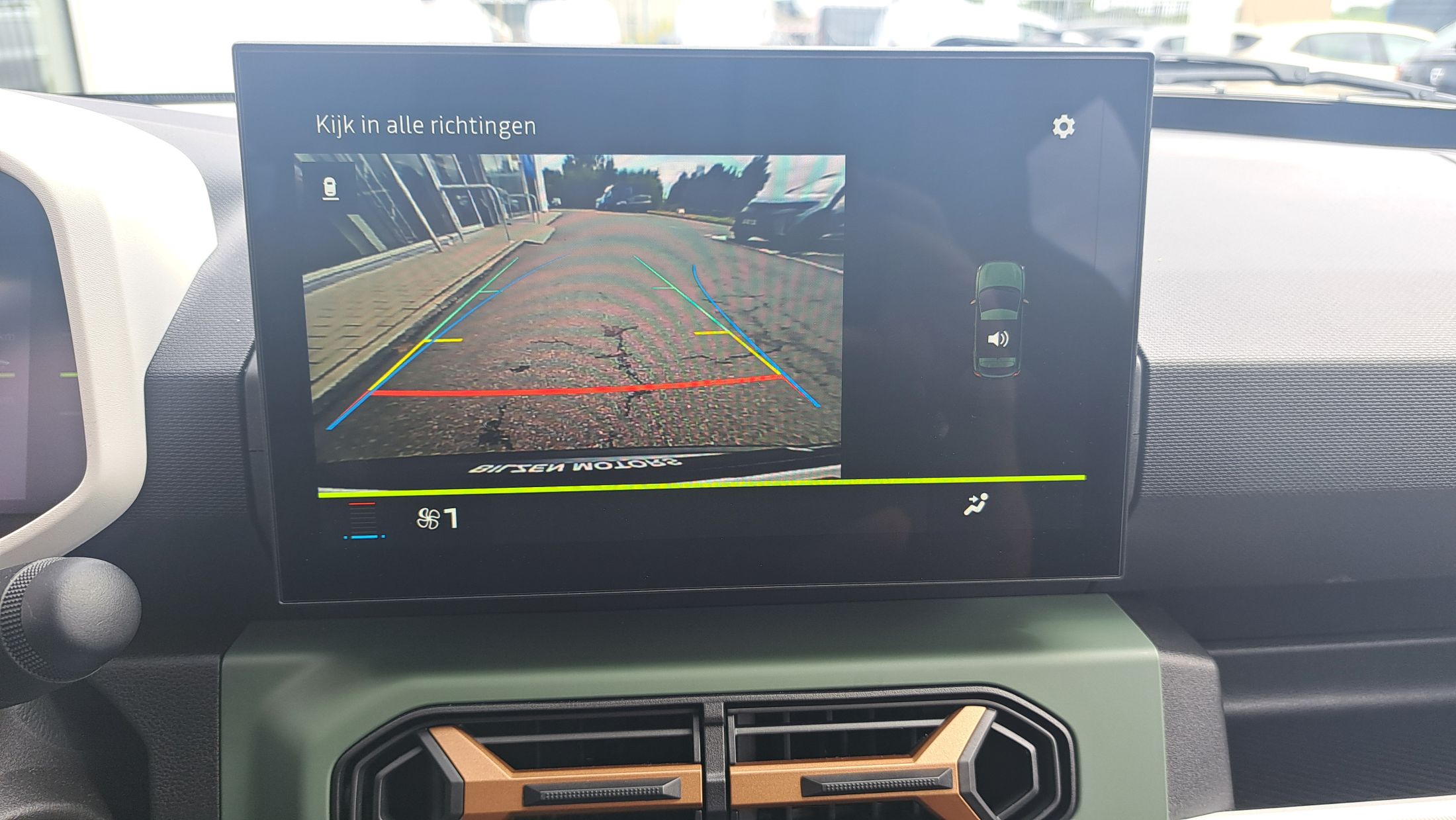 Dacia Spring Extreme 65 Pk, GPS, airco, sensoren A, camera
