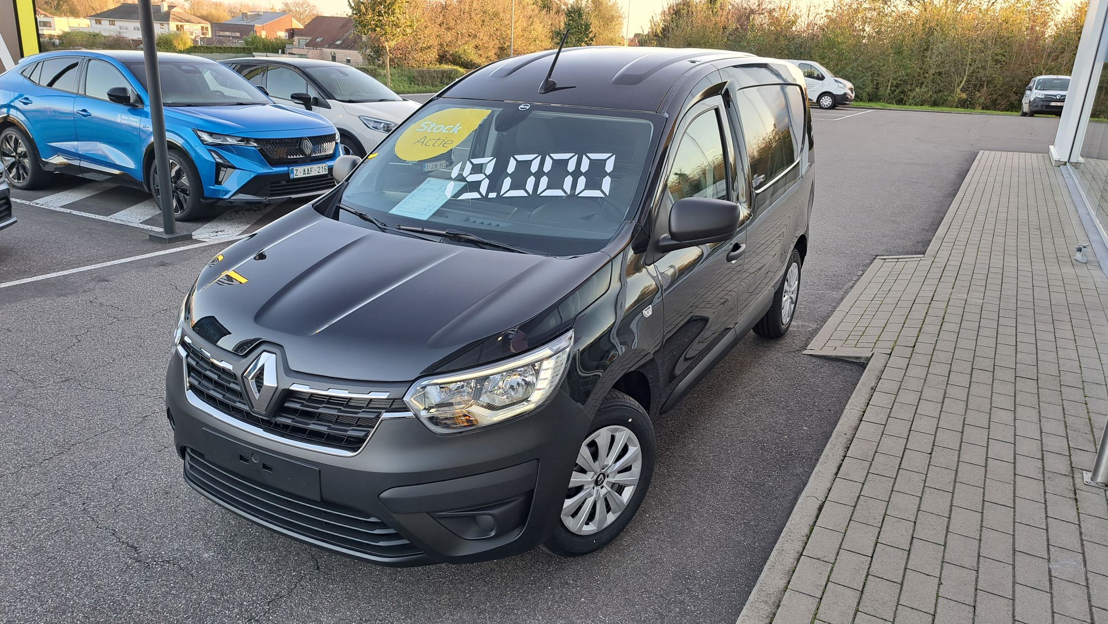 Renault Express Van DCi 75 Pk, airco, GPS, sensoren A, 19000 € ex BTW