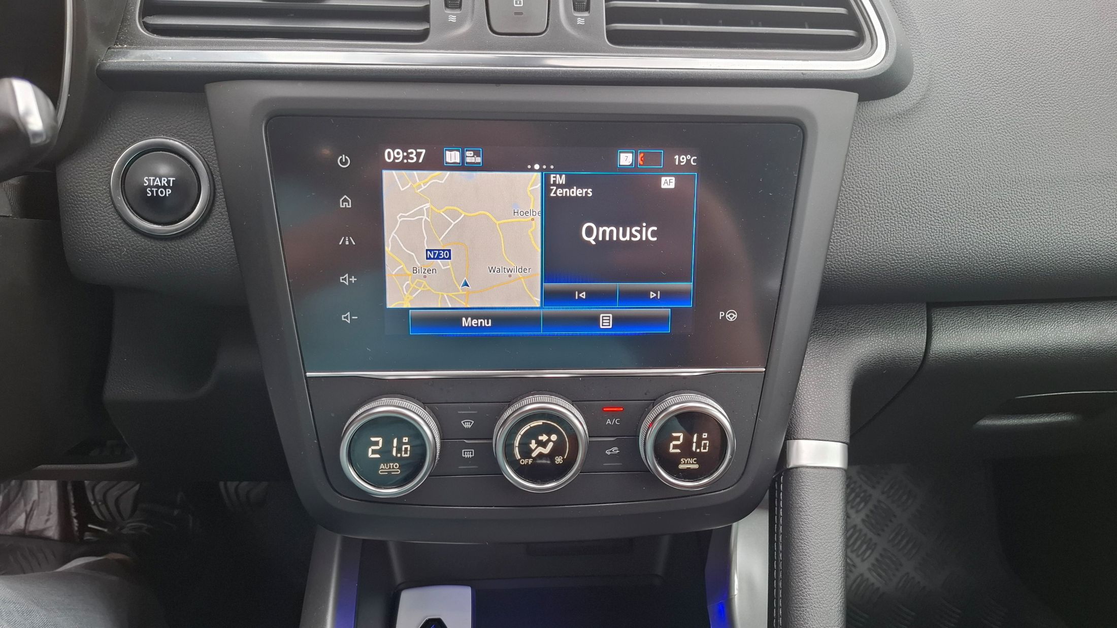 Renault Kadjar TCe140, GPS, camera, trekhaak, zetelverwarming, dodehoekwaarschuwing