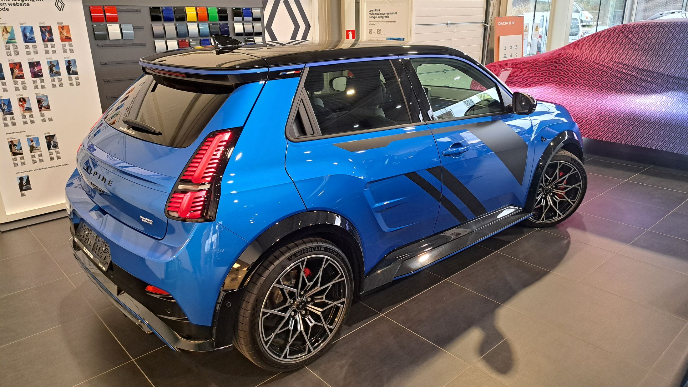 Alpine A290 Premiere Edition, leder, GPS, camera, zetelverwarming.