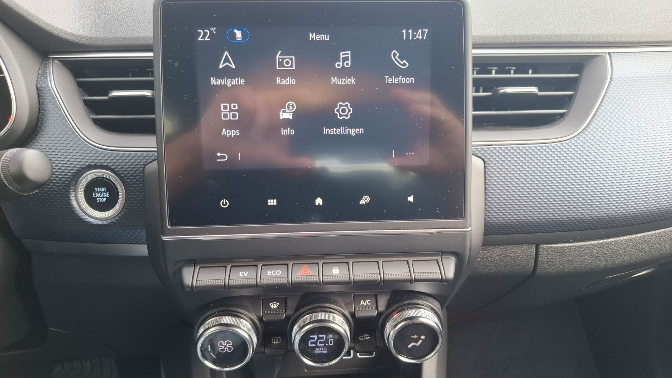 Renault Arkana E-Tech Full Hybrid, airco, GPS, dodehoekwaarschuwing, camera, sensoren V+A