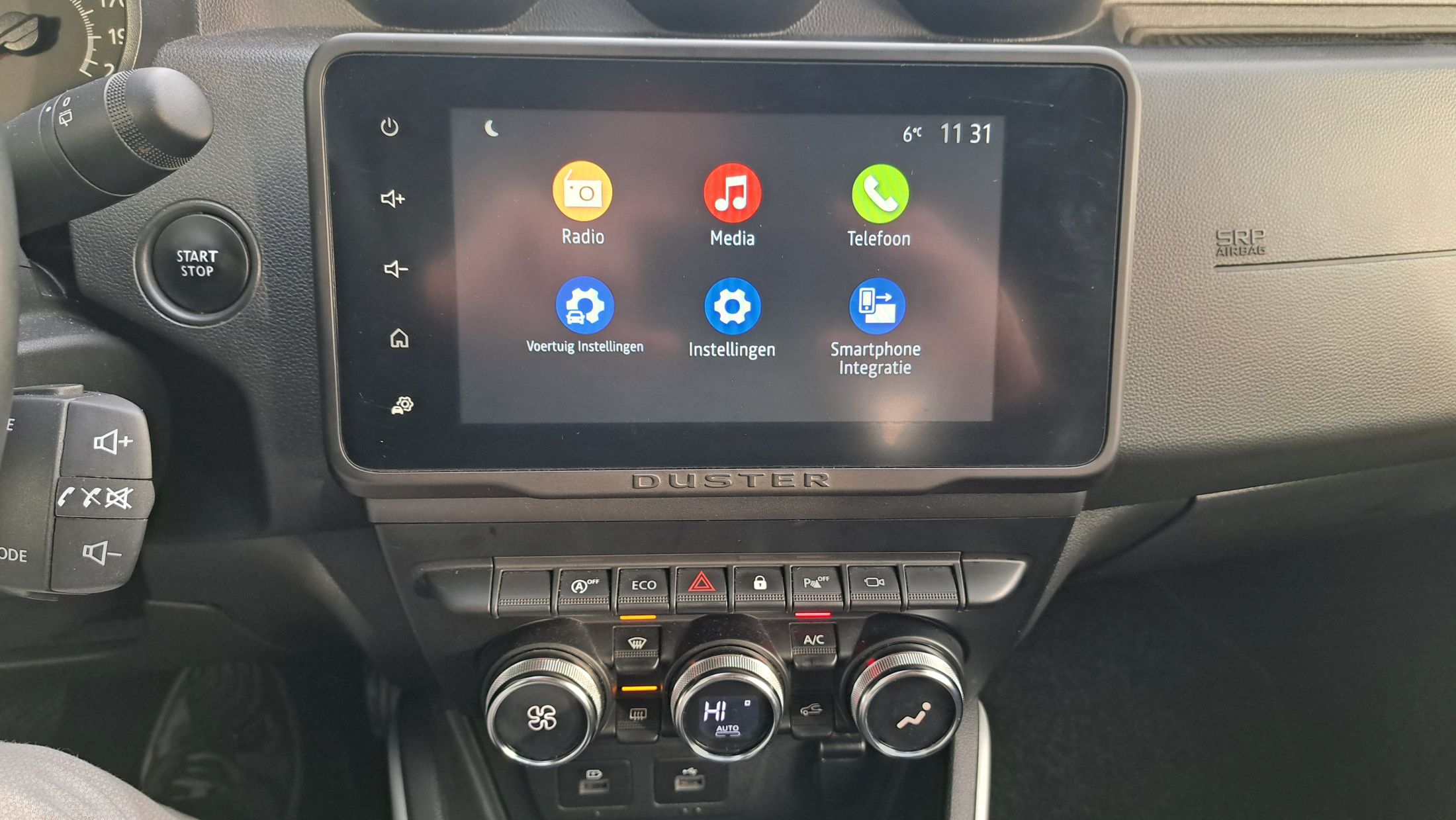 Dacia Duster TCe 90, benzine/LPG, 360camera, dodehoekwaarschaarschuwing