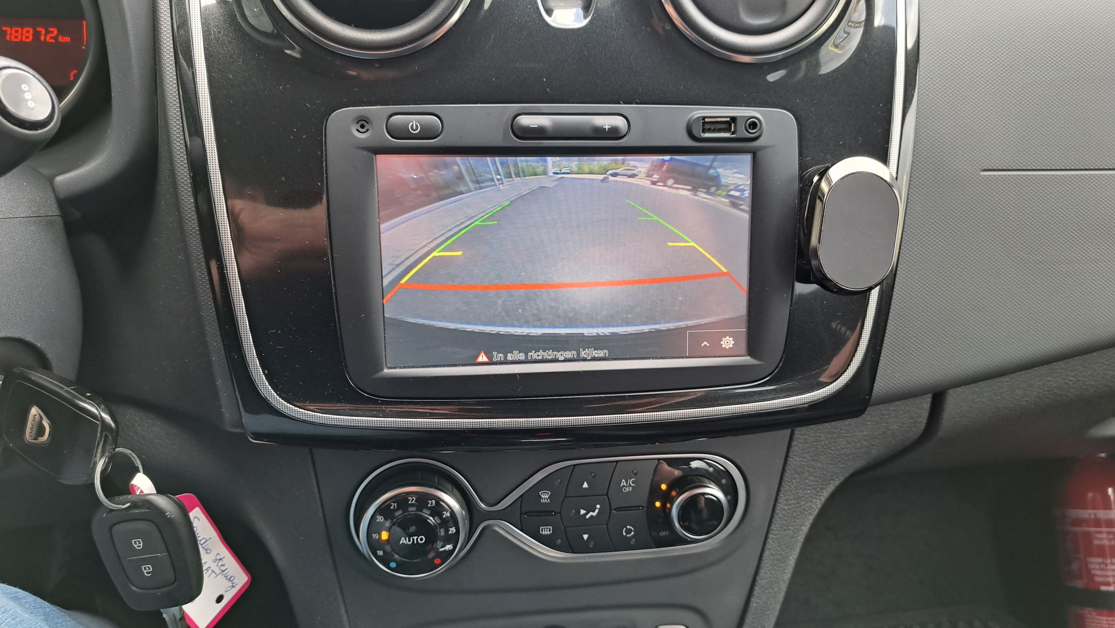 Dacia Sandero Stepway TCe 90 automaat, airco, GPS, camera, sensoren V+A