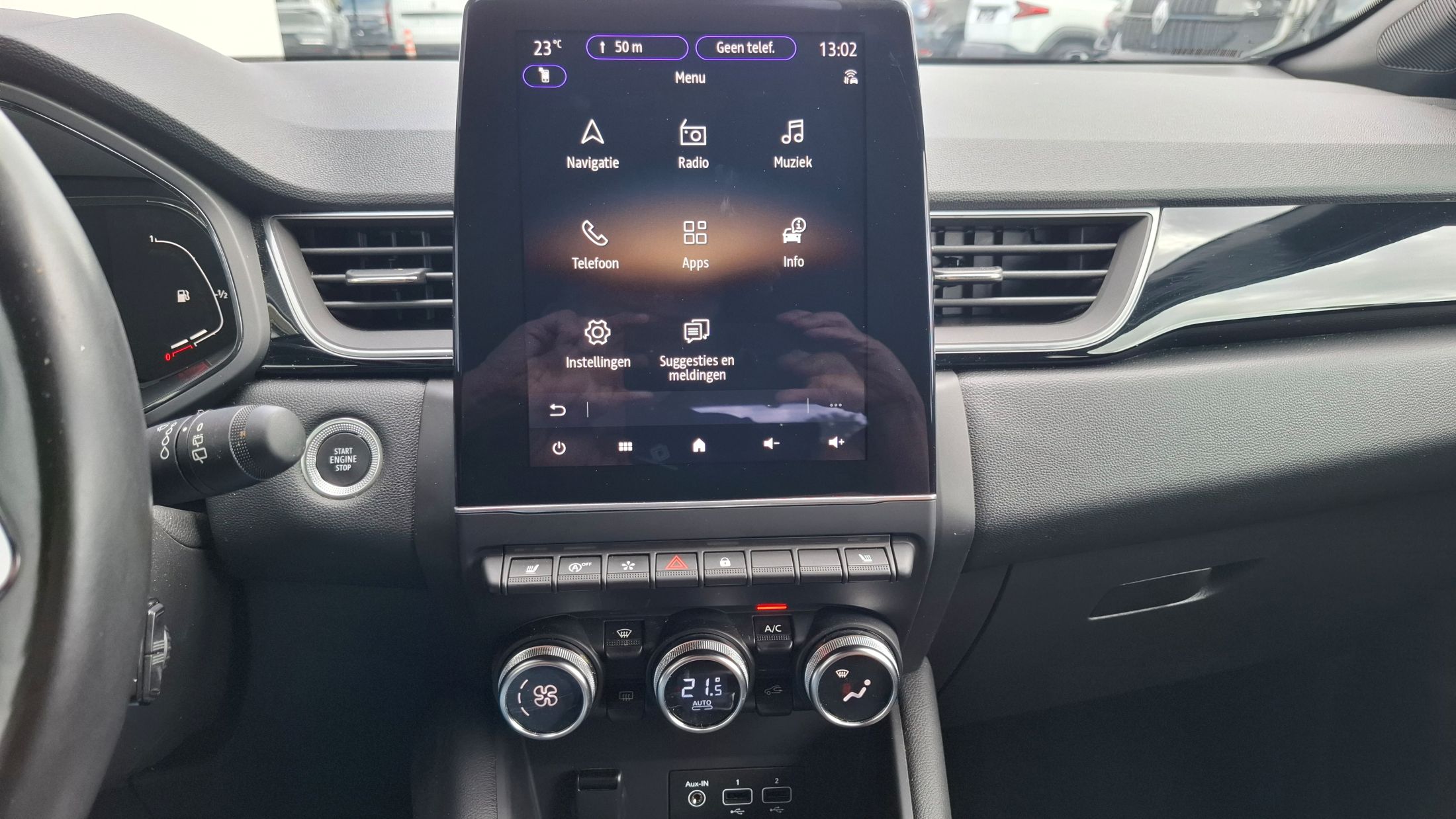 Renault Captur TCe 140 Pk AUTOMAAT, zetelverwarming, sensoren V+A, camera