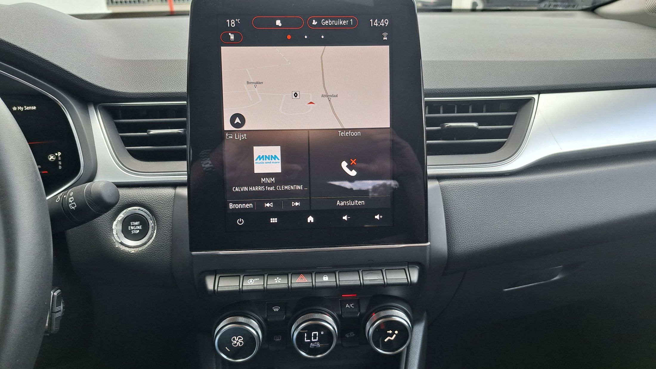 Renault Captur AUTOMAAT 1332cc 140Pk, GPS, camera, sensoren V+A