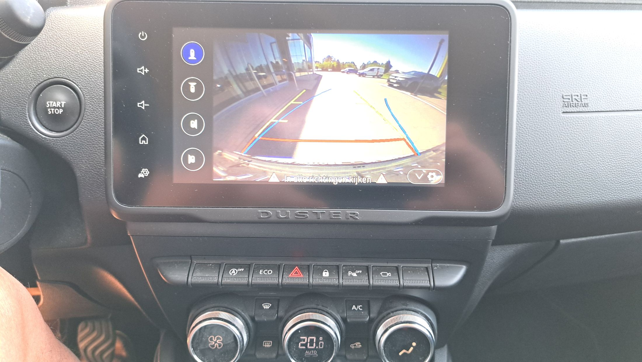 Dacia Duster Extreme 131 Pk, dodehoekwaarschuwing, 360 camera, sensor V+A