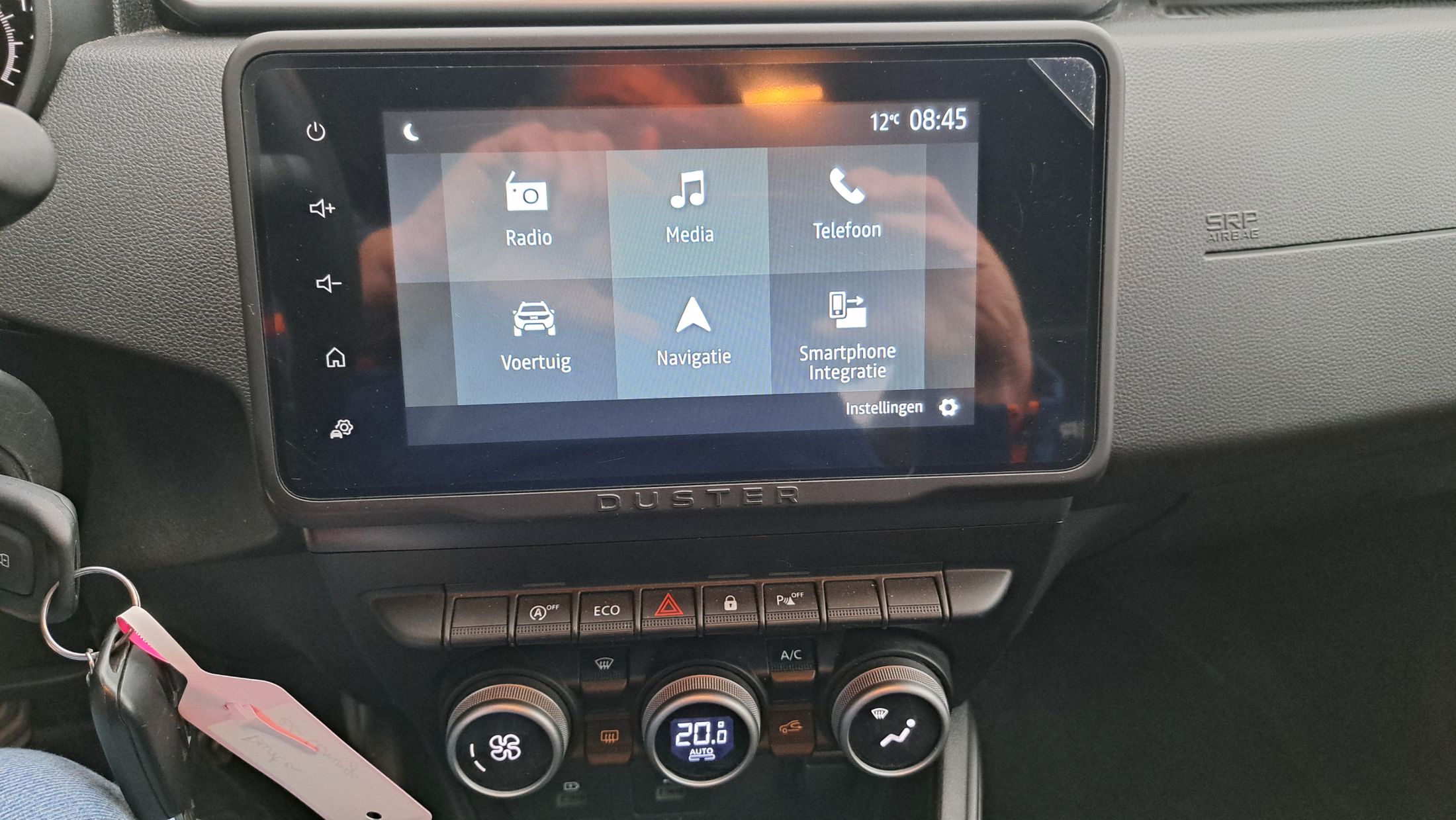 Dacia Duster TCe 90, airco, GPS, camera, dodehoekwaarschuwing, sensor V+A