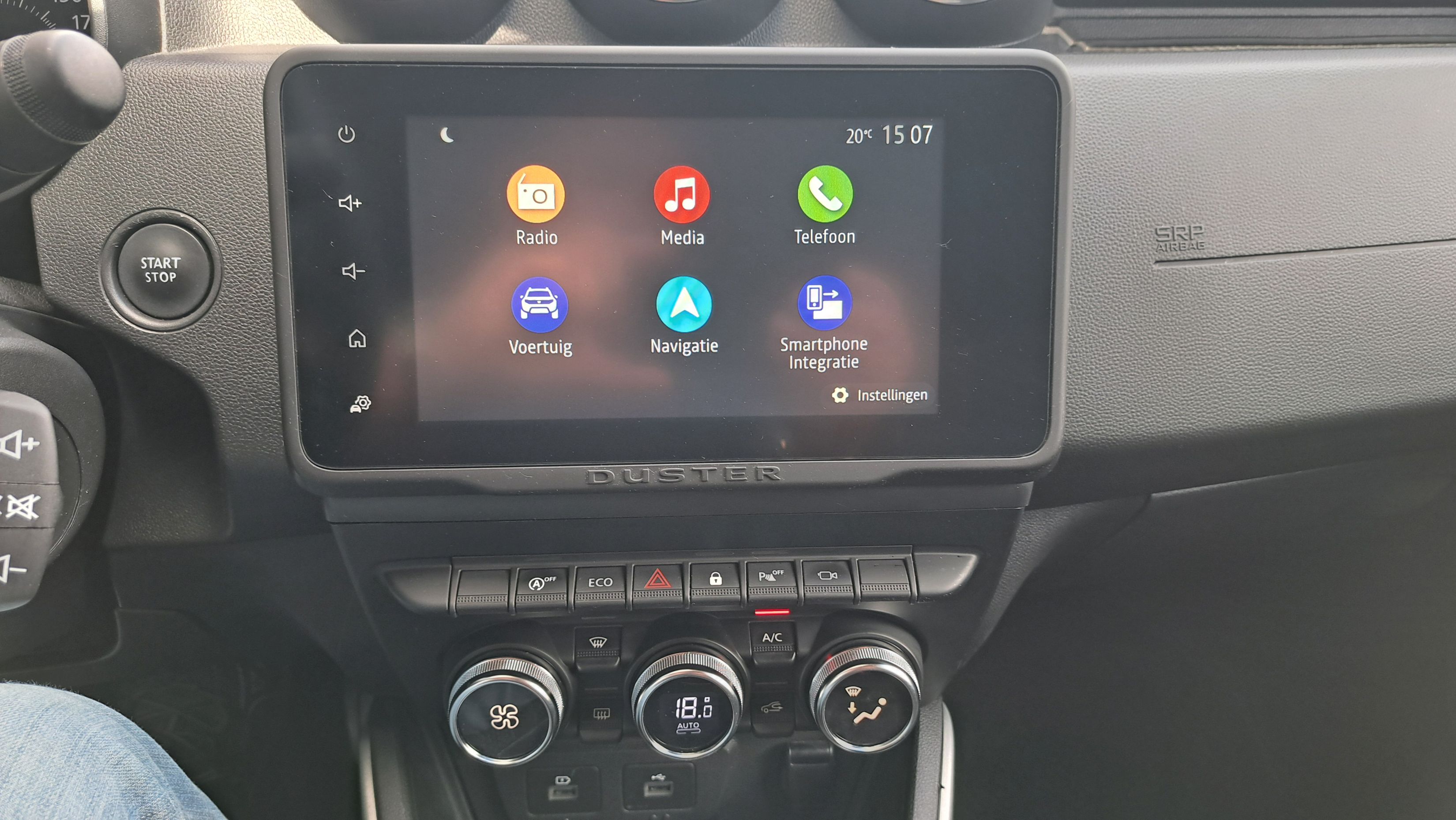 Dacia Duster 150Pk automaat, 360 camera, sensor A, dodehoekw.