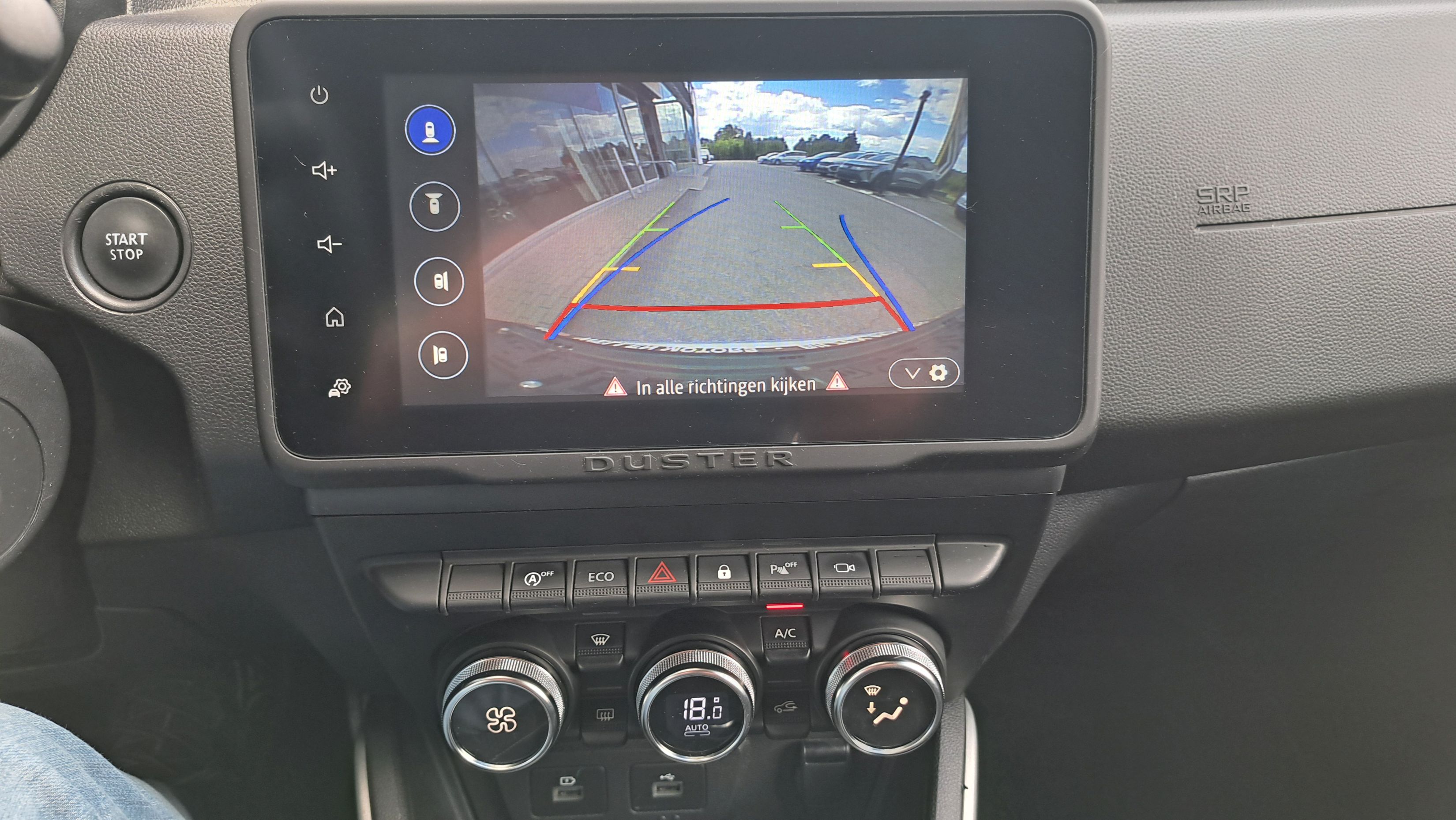 Dacia Duster 150Pk automaat, 360 camera, sensor A, dodehoekw.