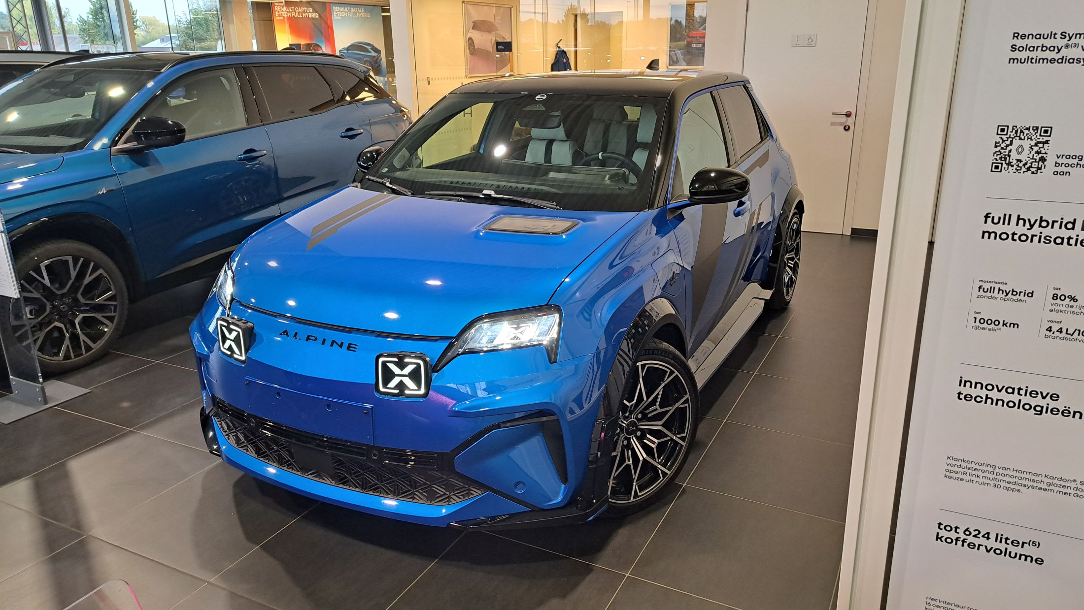 Alpine   A290 Premiere Edition, leder, GPS, camera, zetelverwarming.