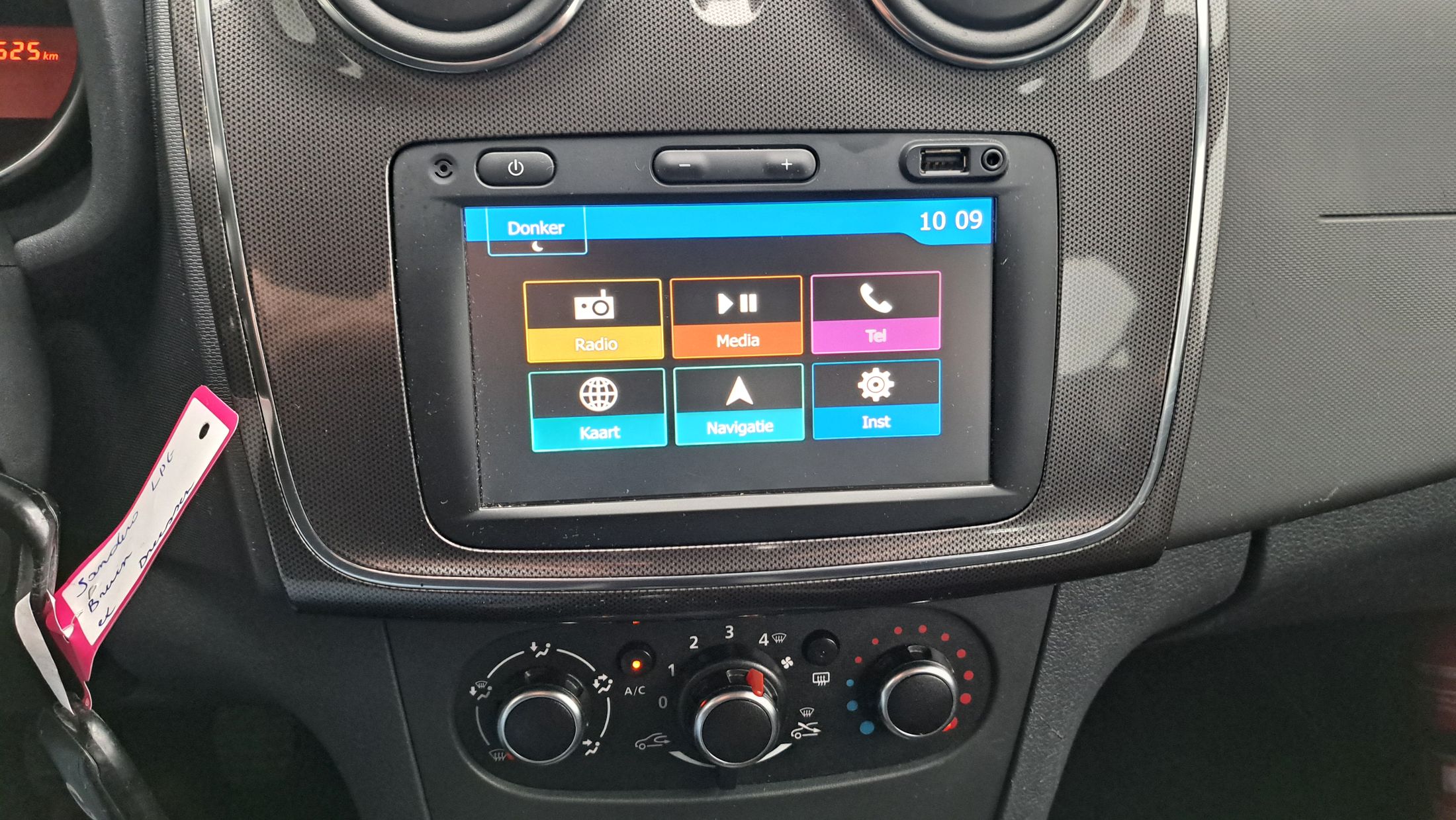 Dacia Sandero Stepway 100Pk benz+LPG, GPS, sensor A, zetelverwarming