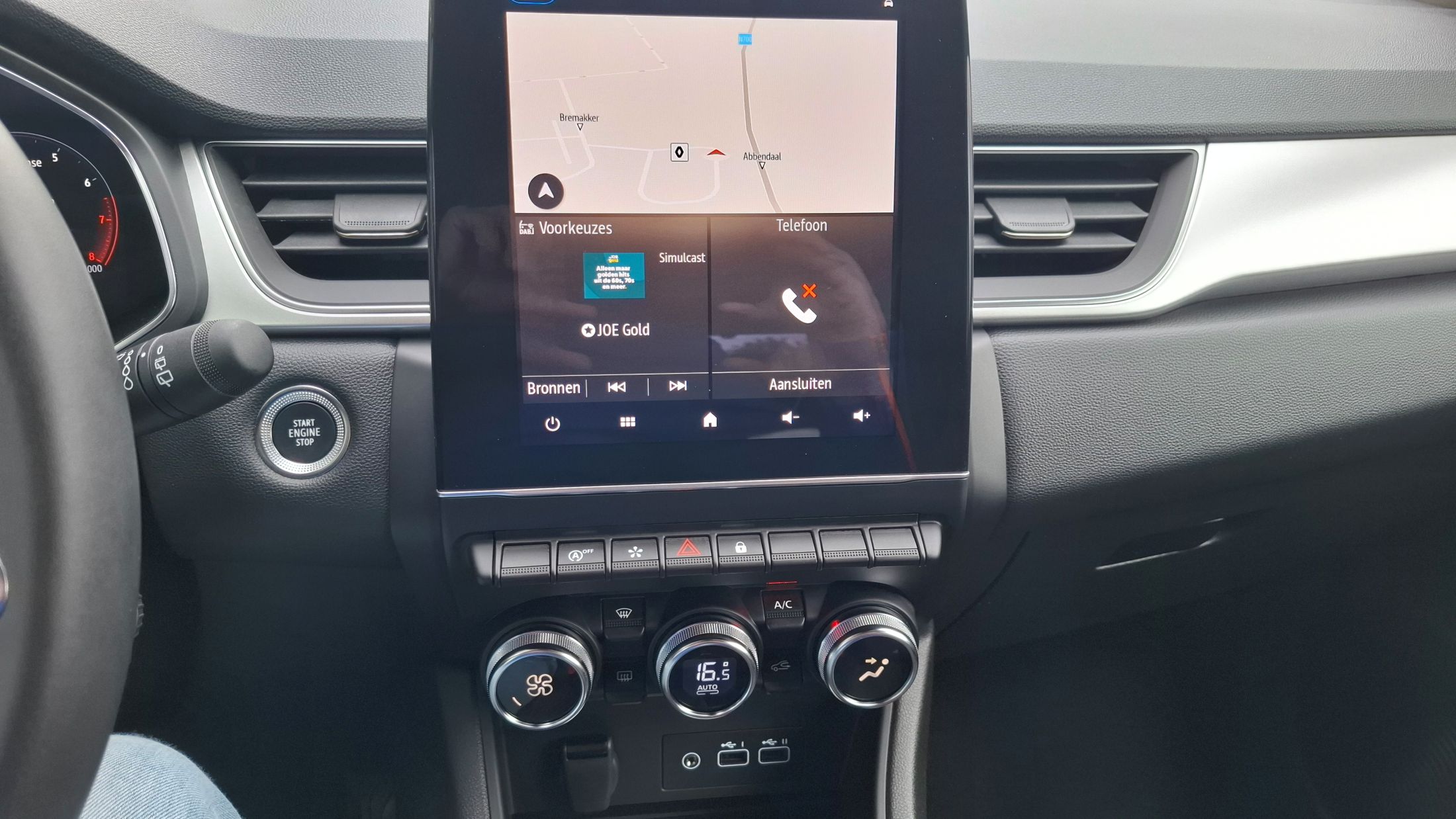 Renault Captur Intens TCe 90, airco, GPS, camera, sensoren V+A